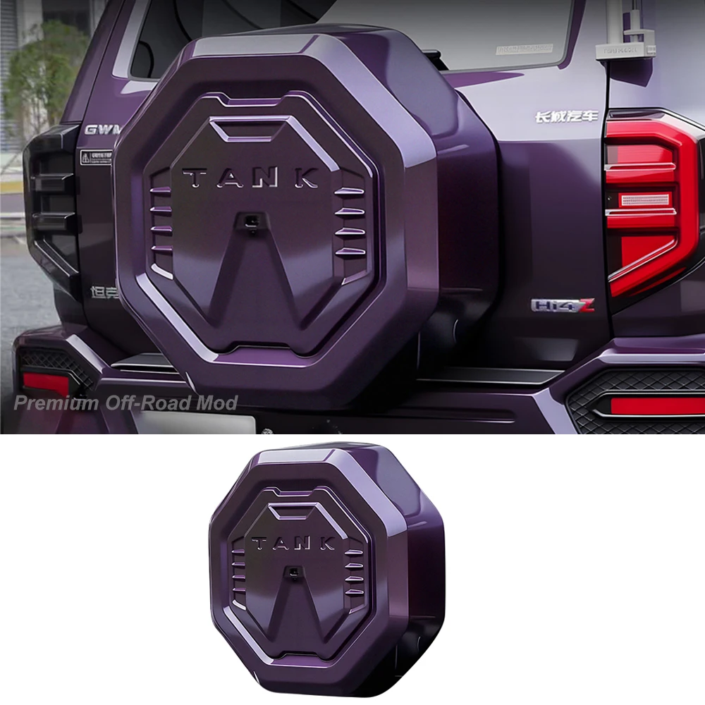 

For 2026 Tank 400 hi4z/t Trunk Spare Tire Cover Protective Guard Special Exterior Upgrade Accessory Lossless installation