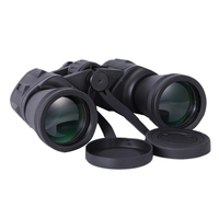 20x50 Black Plastic Telescope Low Light Night Outdoor Portable Binocular High Power Telescope for Hunting
