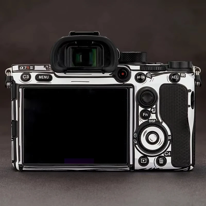 

For SONY A7S III 2D version Camera Body Sticker Protective Skin Decal Vinyl Wrap Film Anti-Scratch Protector Coat