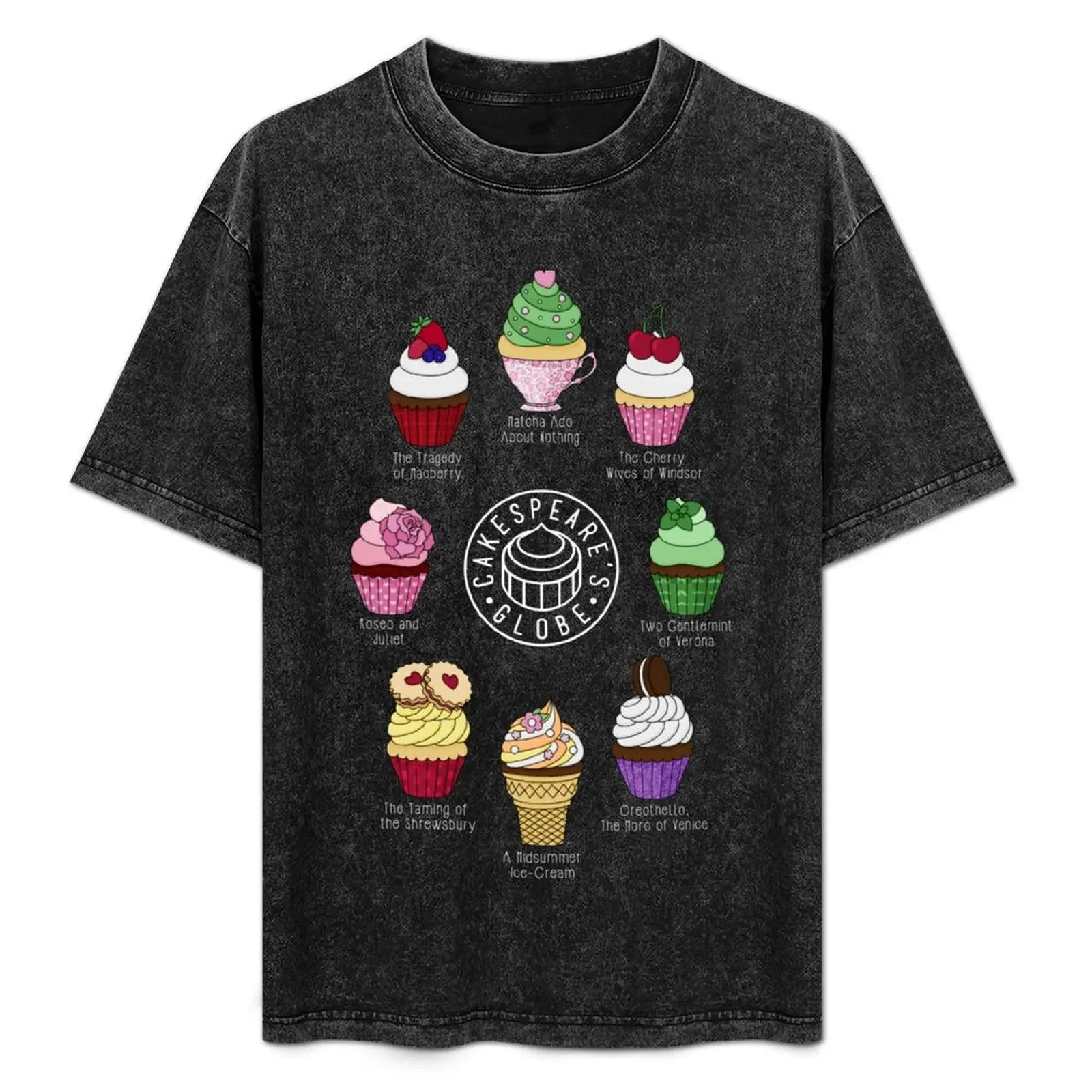 

Cakespeare's Globe T-Shirt Luxury man anime stuff boys animal print men clothings