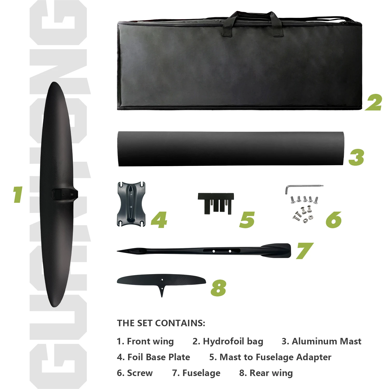 حقيقية Spitfire 1100 1398 متر مربع أجنحة أمامية متعددة الاستخدامات لركوب الأمواج سوب الجناح ويك النازل بحيرة ضخ طائرة ورقية احباط طائرة ورقية تصفح #5