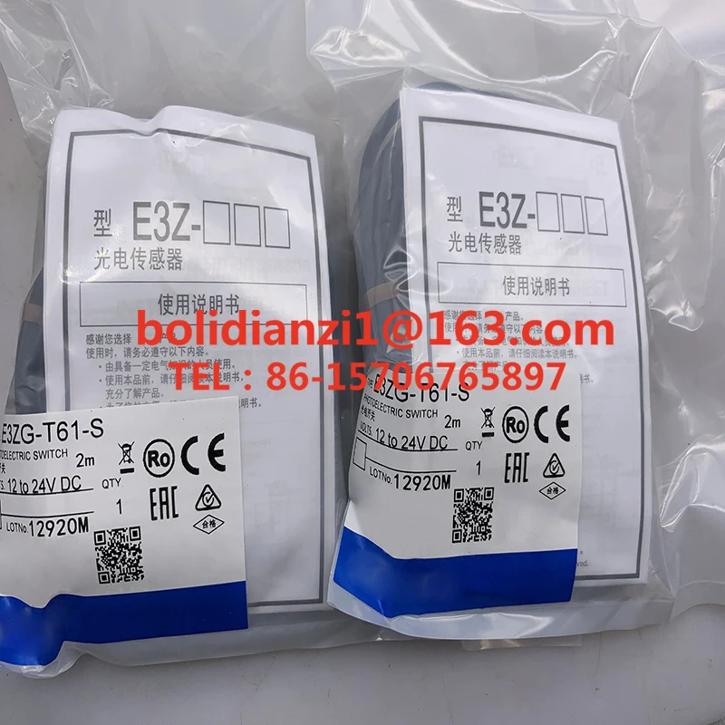 Original sensor       E3ZG-T61-S E3ZG-T81-S E3ZG-R61-S E3ZG-R66-S  Photoelectric sensor New original