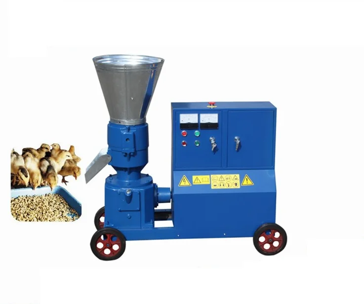 

Mini Electric Fertilizer Compost Food Granulator Machine Animal Chicken Poultry Feed Wood Pellet Mill Machine