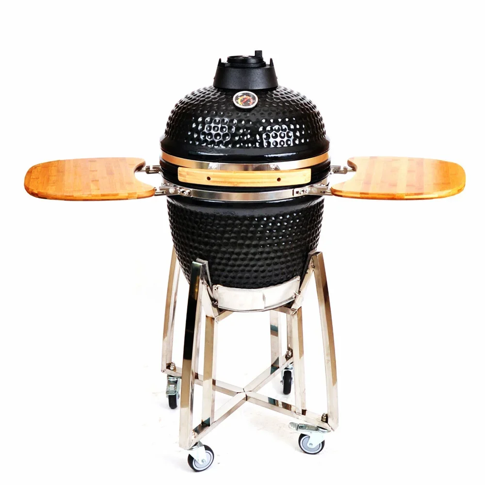 18 inch Outdoor cemaric grill smokeless burn charchoal kamado grill barbecue/BBQ