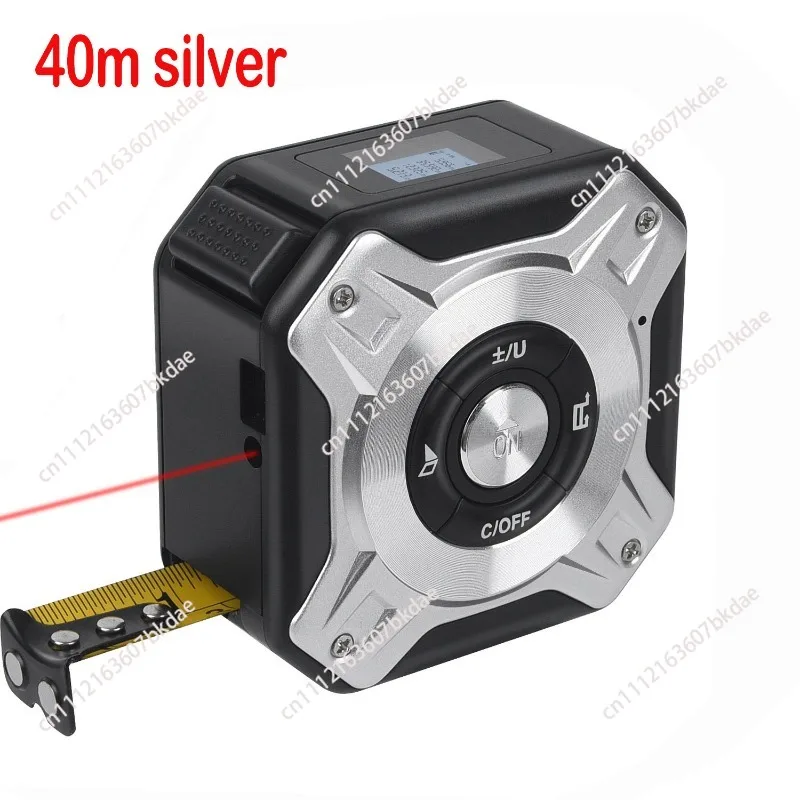 Laser Tape Rangefinder 40m Rangefinder Area Comparison Measurement Aluminum Alloy Housing Metric and British view 5