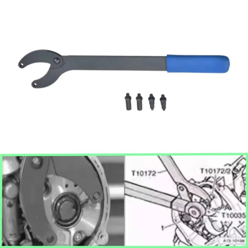 

Engine Timing Locking Sprocket Adjustable Wrench Camshaft Pulley Holding Tool Belt for VW Golf Audi Skoda VAG 3036 T10172