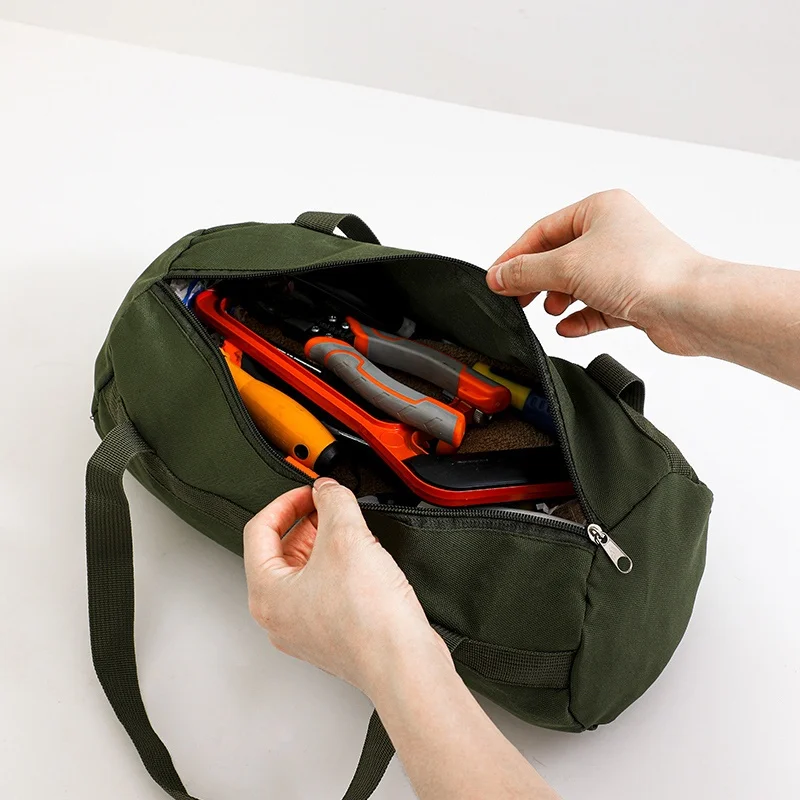 Portable Tool Storage Bag, High-Quality Hardware Tool Bag With Handle, Sturdy Bottom Small Tool Storage Bag, Multi-Purpose