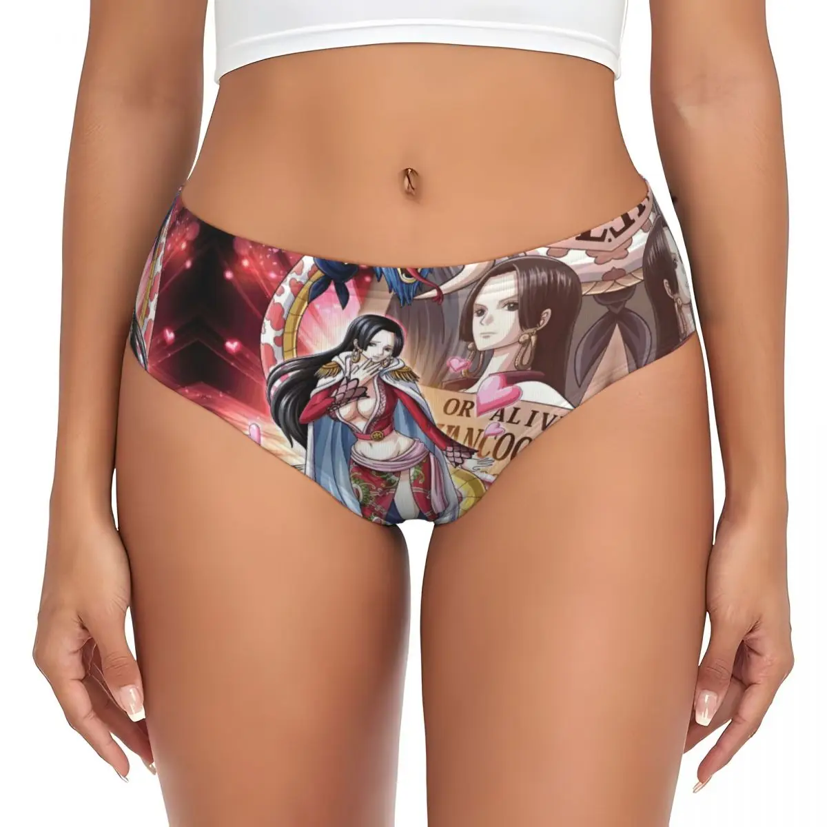 

Custom Women B-Boaes H-Hancockes Empress Mangas Panties Underwear Female Soft Snake Briefs Underpants