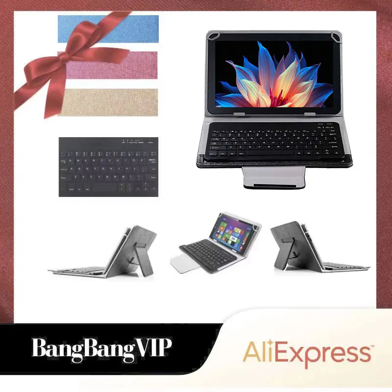 

Беспроводной чехол-подставка из искусственной кожи с клавиатурой Bluetooth для планшета Blackview Zeno 1