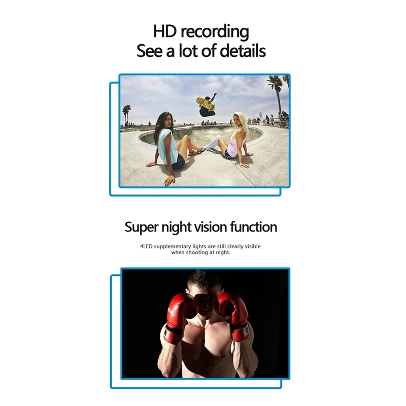 APPLIA-Law Enforcement Recorder Mini DV 1080P High Definition Infrarot Sport Kamera Outdoor Mobile Wifi Mini Kamera