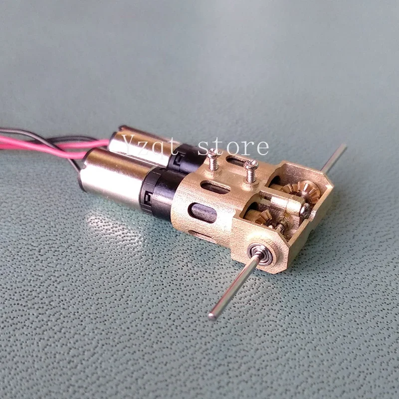 

Miniature dual gearbox, crawler gearbox 1/87 1/72 crawler model engine, static modification