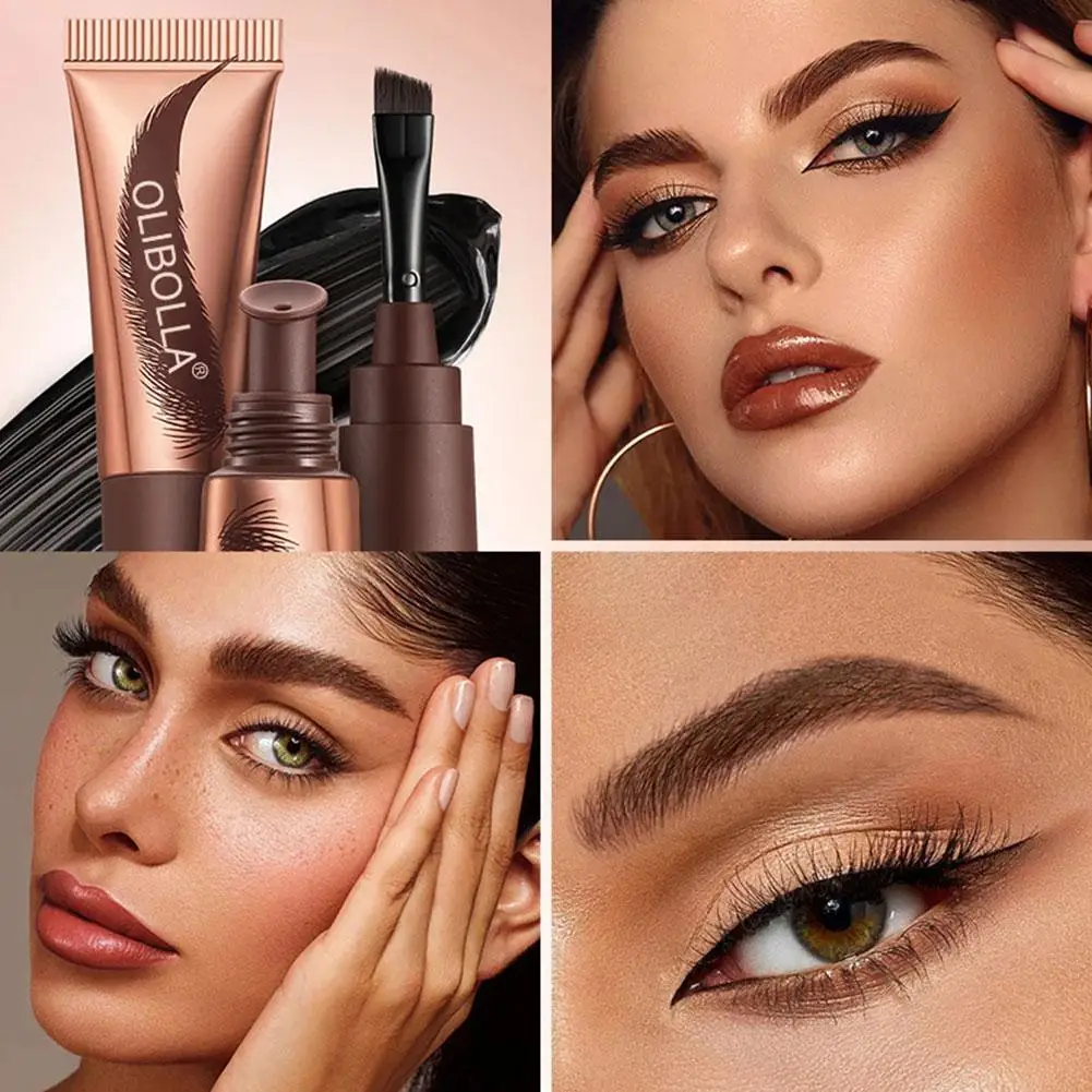 

Multifunctional Liquid Blush Face Contour Highlight Eye Stick Waterproof Silky All-in-one Texture Shadow Creamy J1N9