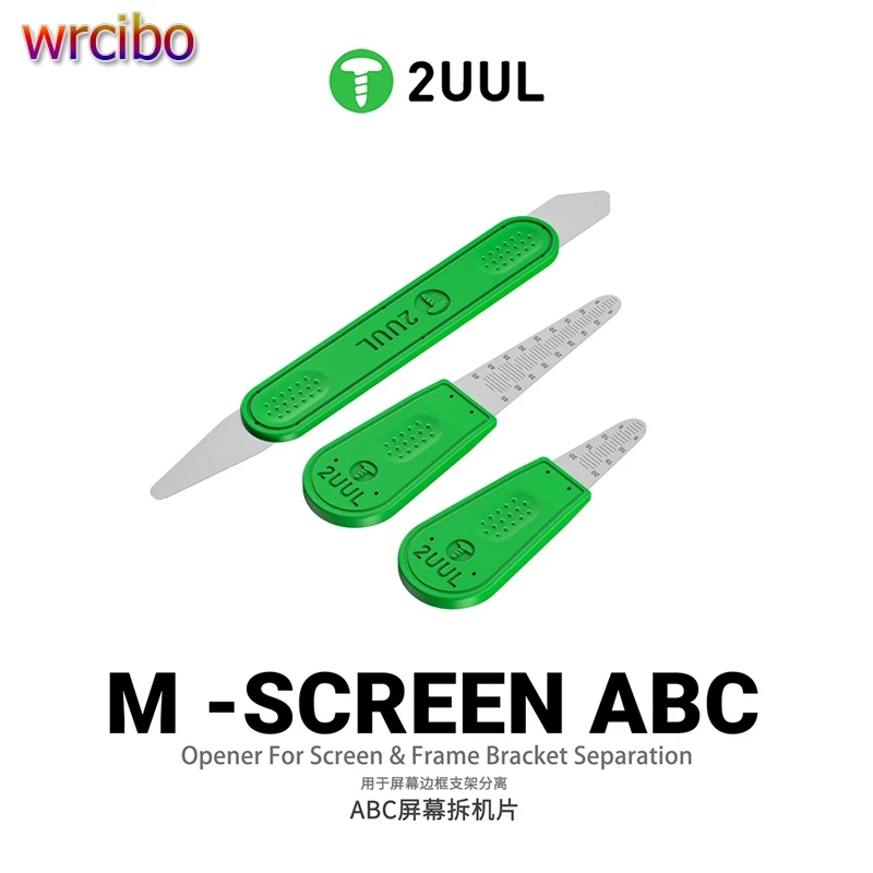 

2UUL DA89 M-Screen ABC Opener Ultra-thin Disassembly Blade For Screen & Frame Bracket Separation Opening Prying Repair Kit