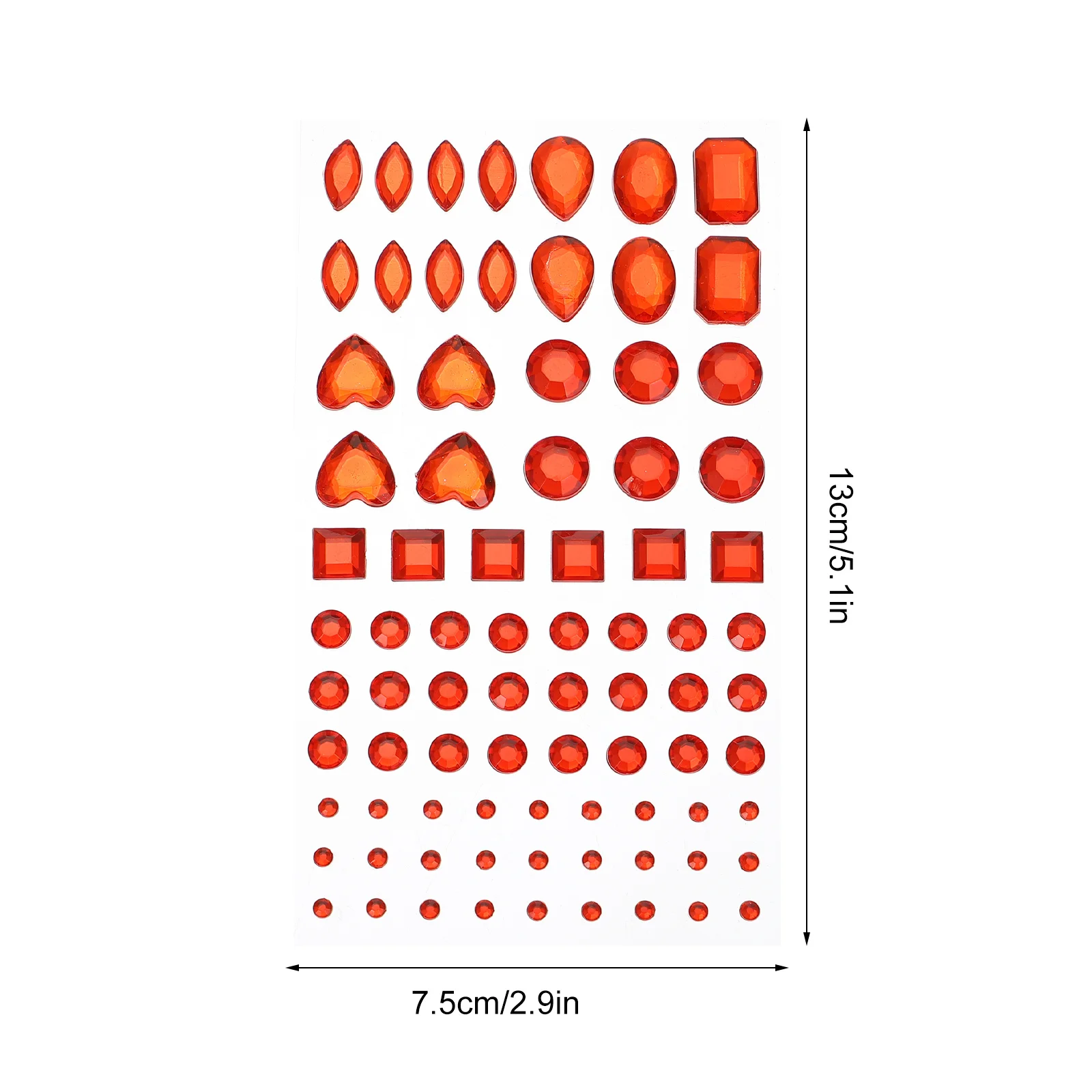 الاكريليك الكريستال الماس ملصقات 3D Diy الزخرفية الحرفية للمجوهرات اليدوية سكرابوكينغ جدار مسمار الفن ملصقات #5