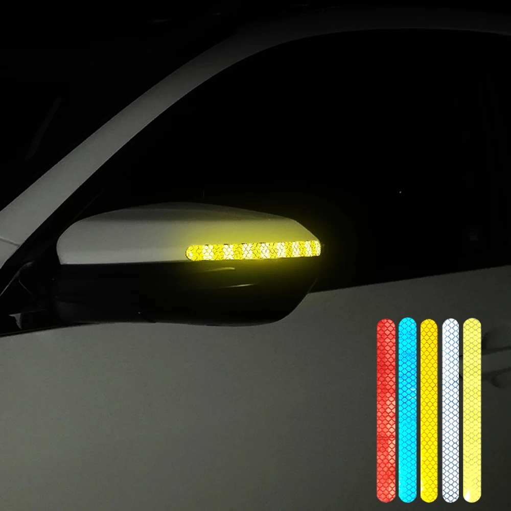 Auto Rearview Mirror Reflective Sticker Car Accessories for lada niva kalina priora granta largus vaz samara 2110 GAZ Gazelle