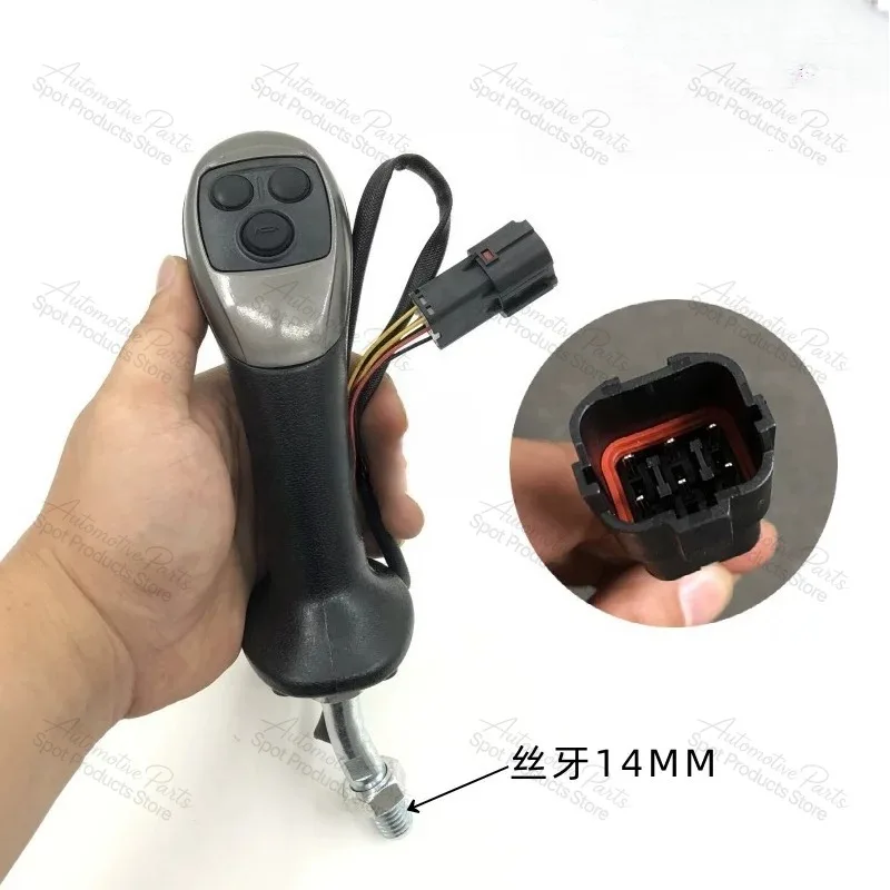Electronic Control Operating Joystick Hydraulic Grabber Clamp Eagle Beak Shear Handle Suitable for Doosan DX-9C Excavator