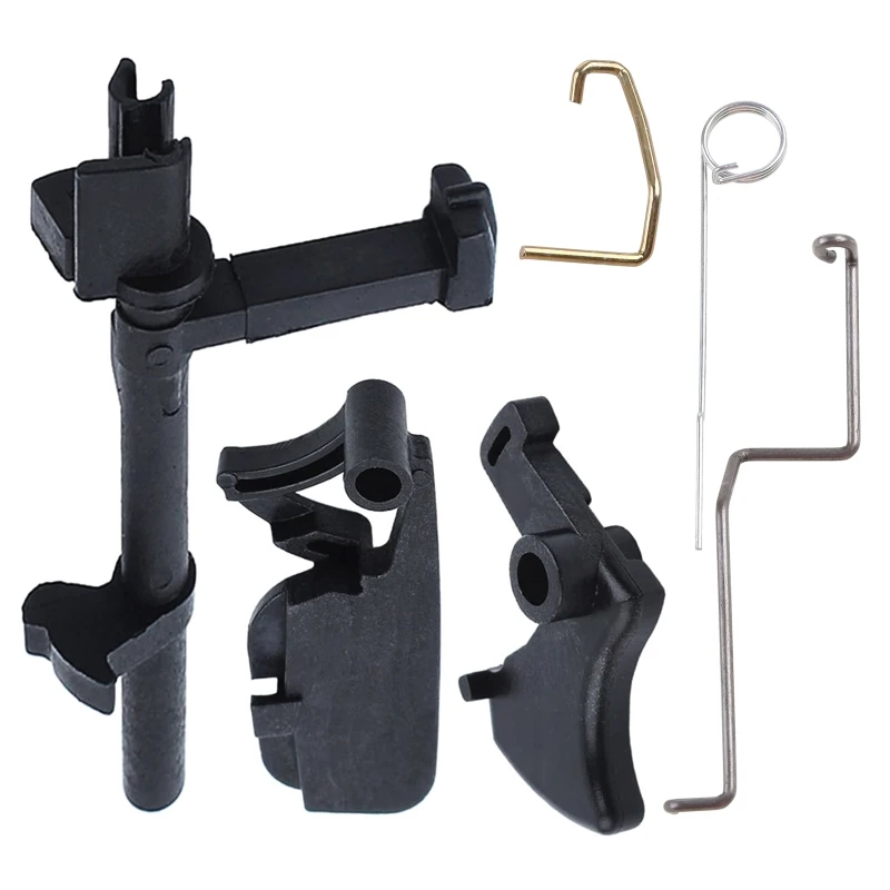 Convenient Chainsaw Replacement Parts Throttle Trigger Safety Lock Fit for 018 MS 170 180 Throttle Rod Choke Rod Spring