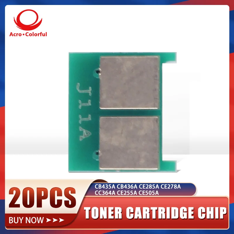 

Картридж с тонером для HP CB435A CB436A CE285A CE278A CC364A CE255A CE505A, 20 шт.