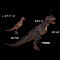 In Stock Nanmu Studio National Light Jurassic Carnivorous Bull Dragon Mobile Dinosaur Boy Adult Model Toy Birthday Gift