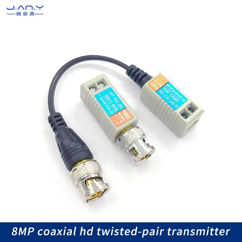 

8-мегапиксельный HD-передатчик с винтовым соединением, коаксиальный разъем BNC для сетевого кабеля, видеопередатчика