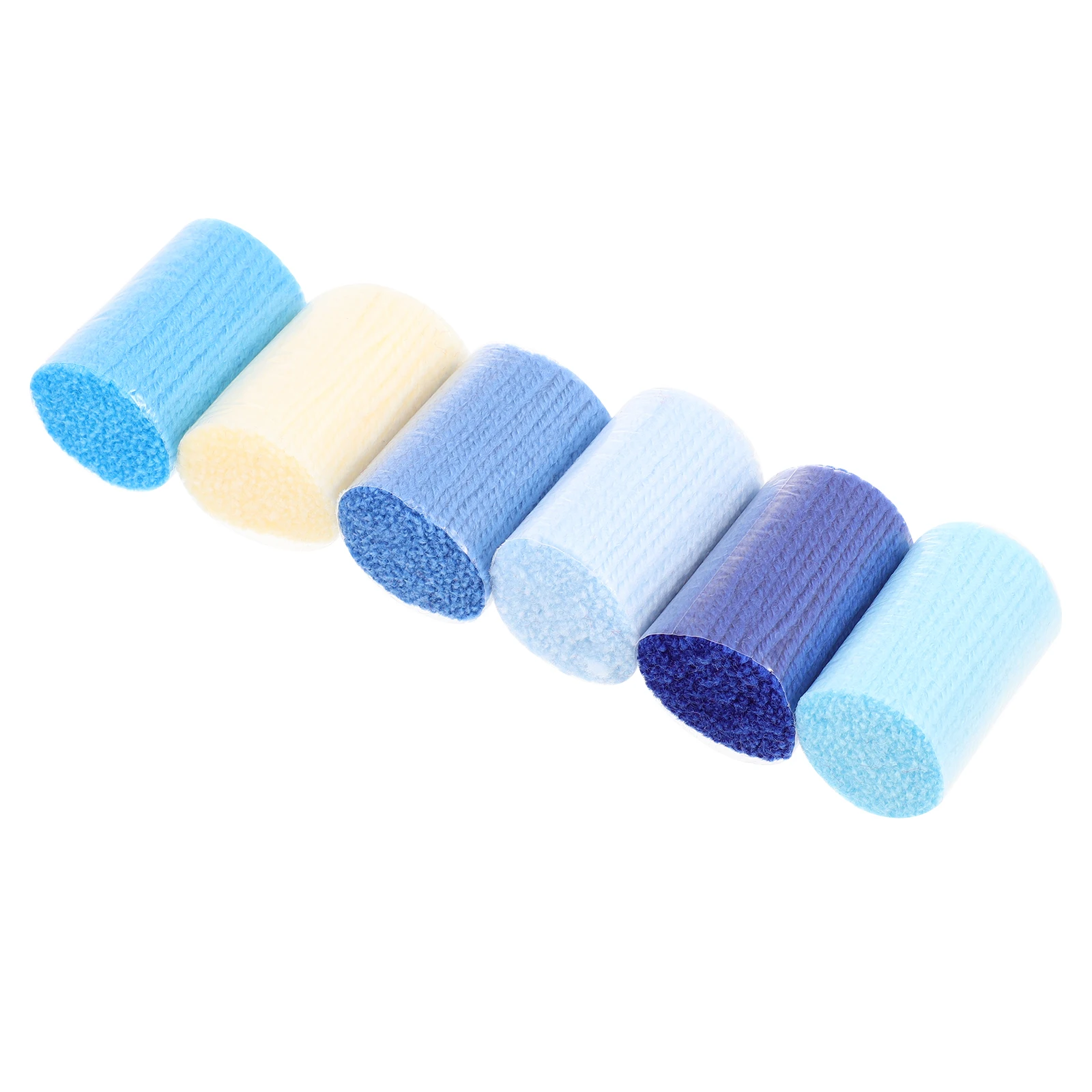 

7Pcs Latch Hook Yarn DIY Rug Yarn Soft Supplie Lightweight Acrylic Fiber for Decorative Carpet Embroidery Pillow Blanket DIY