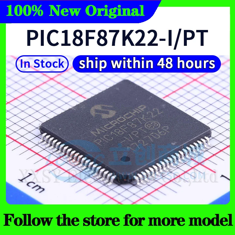 PIC18F87K22-I/PT In stock