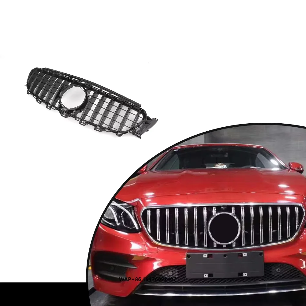 

Glossy Black Car Mesh Grill for MercedesBenz W213 GT C238 E43 forAMG E200 E300 E350 E400 2016-2019