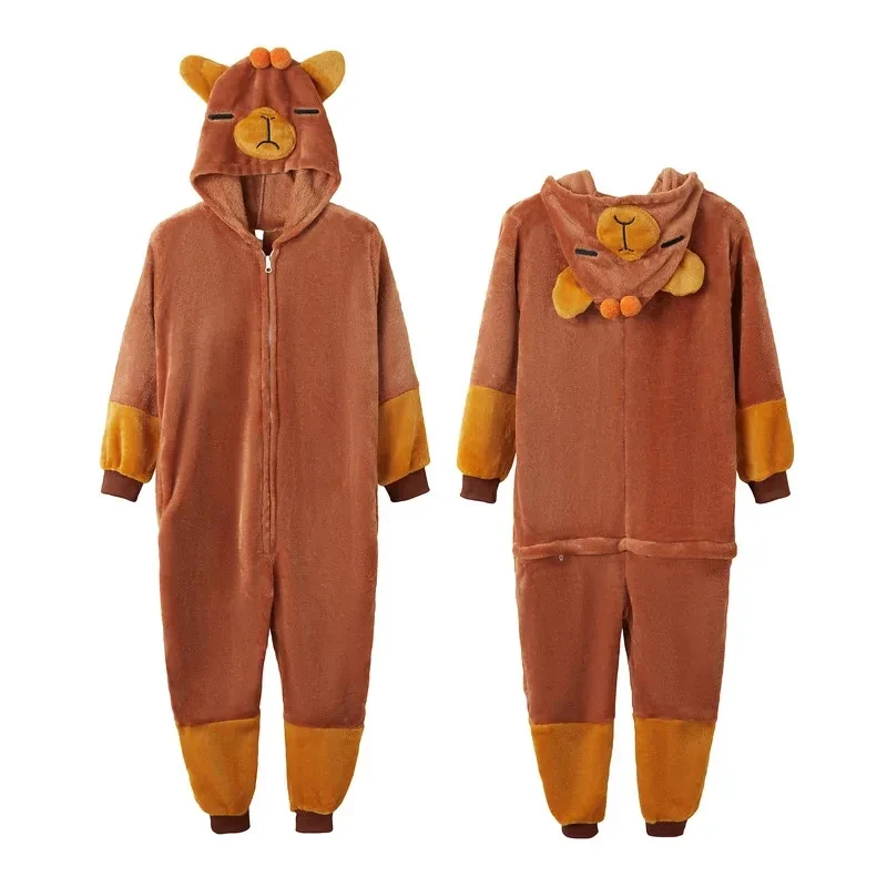 

★Halloween Cosplay Costume Anime Kigurumi Capybara Onesies Pajamas Cartoon Carnival Pyjamas Party Dress Pi 2026 New ♥Look Me ←_←