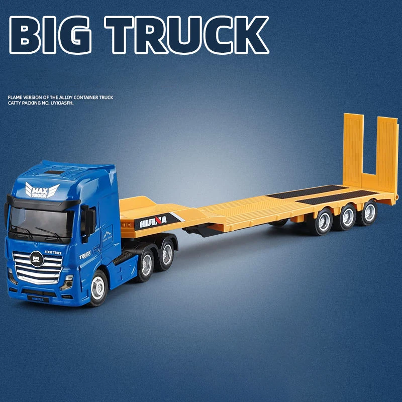 1:50 Longht Diecast Alloy Truck Toy Fuel Tank Car Car Model Removable Engineering Transport Container Lorry Vehicle Toy For Boy