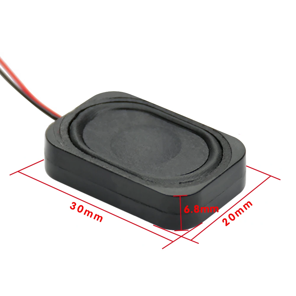 2Pcs Mini Portable Audio Speakers Unit 3020 8 Ohm 2W TV LED Cavity Sound Speaker DIY Home Theater Music Loudspeaker