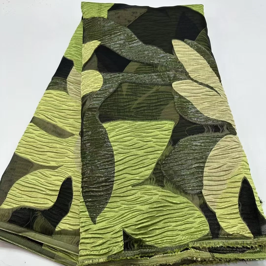 

Brocade Jacquard Lace Fabric African Gilded Lace High Quality Damask Lace Fabric Luxury for Women Party Dresses NJ6363