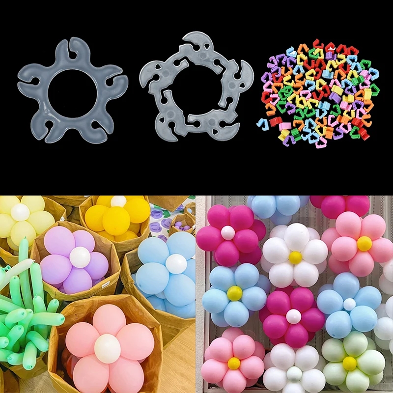 1P Balloon Seal Clip Flower Balloon Connection Accessories Birthday Party Wedding Valentine's Day Gift Holiday Scene Arrangement