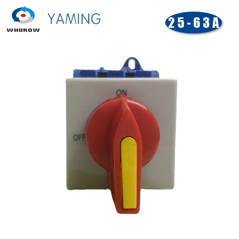 قفل مقبض المعزل التبديل YMD11 C نوع OFF-ON DIN السكك الحديدية شنت 3/4P 690 فولت 25/32/40/63A قطع LW30 #2