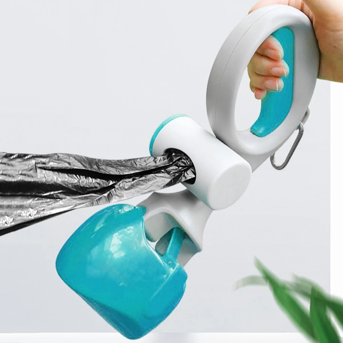 

Pet Pooper Scooper Long Handle Strong Durable Poop Pickup Tool for Puppy Cat Waste Cleaner Pet Pooper Scooper Dog Feces Picker