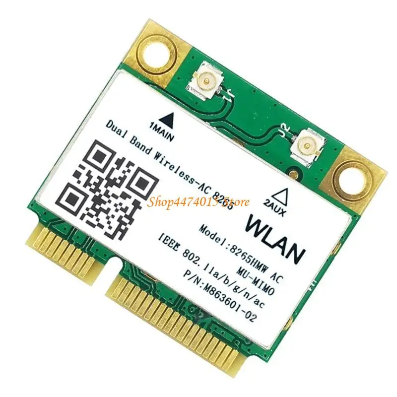 K1AA BT 4.2 876Mbps 2.4/5 GHzデュアルバンドPCI-EワイヤレスLANカード用ACER用