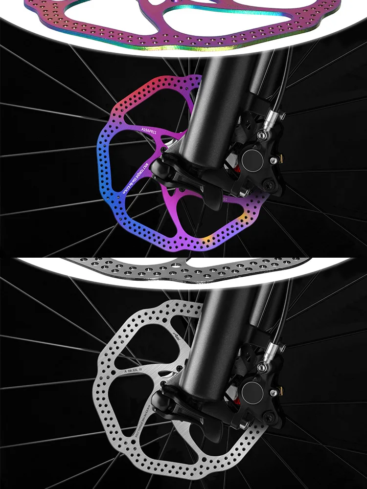 AliExpress BUCKLOS HS1 Bicycle Rotor 160MM 180MM Bicycle Brake Disc Stainless Steel Bike Disc Brake Rotor Heat Dissipation Road MTB Rotors