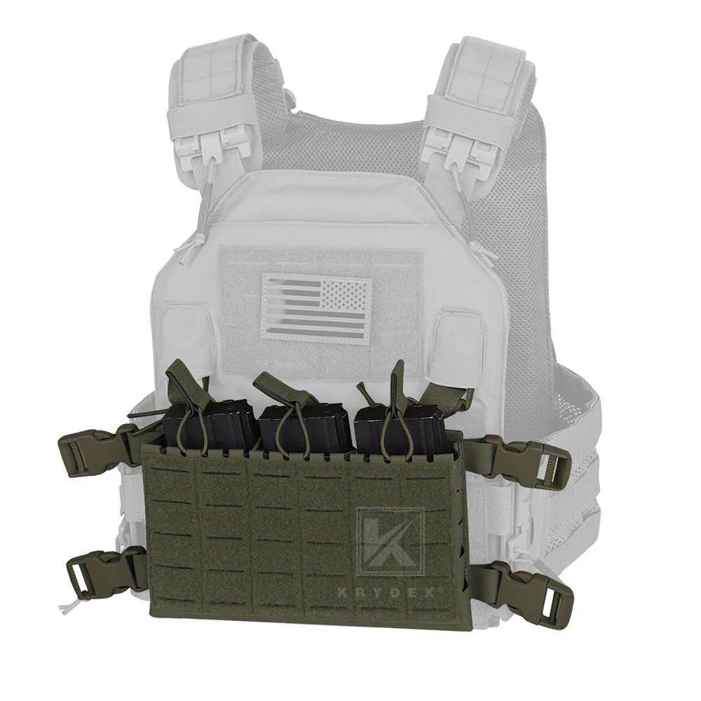 KKRYDEX Taktisches MK5 Micro Fight Chassis Lasergeschnittenes Brustpaneel Leichtgewichtige 5.56 MP7 Magazintasche Taktische Weste Ausrüstung – Detail 11