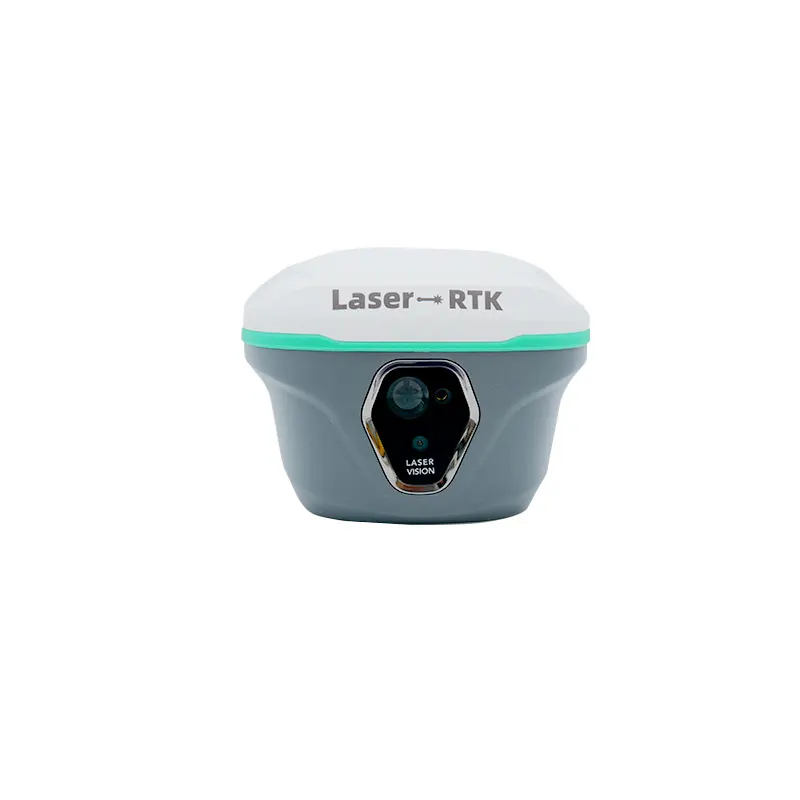 High Precision H12Pro Green Laser GPS RTK With Laser + Vision Stakeout, Rugged GNSS RTK Base Rover Kit For Survey Equipment