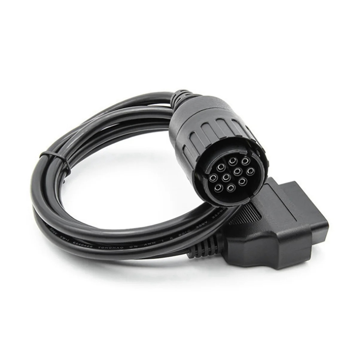 For BMW ICOM D Cable Motorcycles 10 Pin Diagnostic Cable for Bmw 10 Pin Adaptor to 16Pin OBD2 Scanner Extension Cable