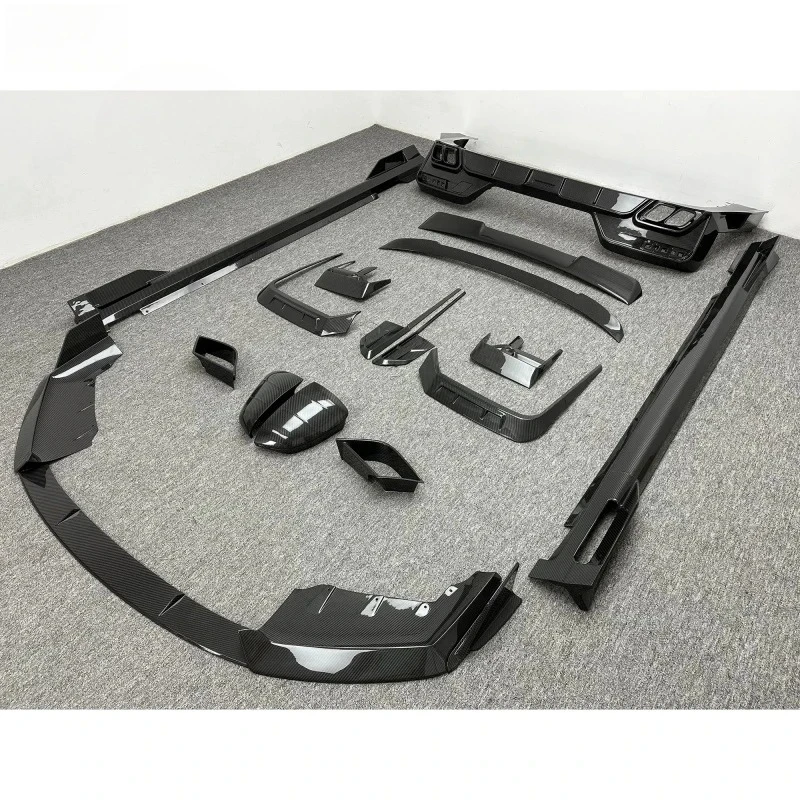 For Series G70 2023-2024 Diffuser Spoiler Mirror Cover S Durable Premium Car Accessories MSY Style Dry Carbon Fiber Body Kits