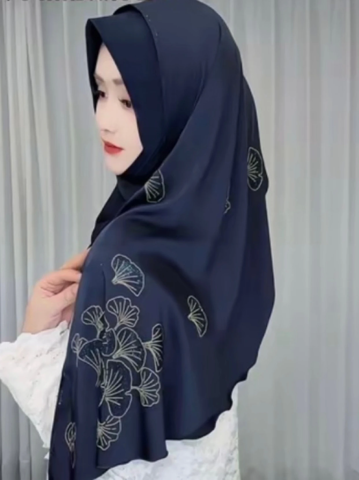

Arabian Muslim Islam Mother Gift Women Instant Wraps Acetate Hijab