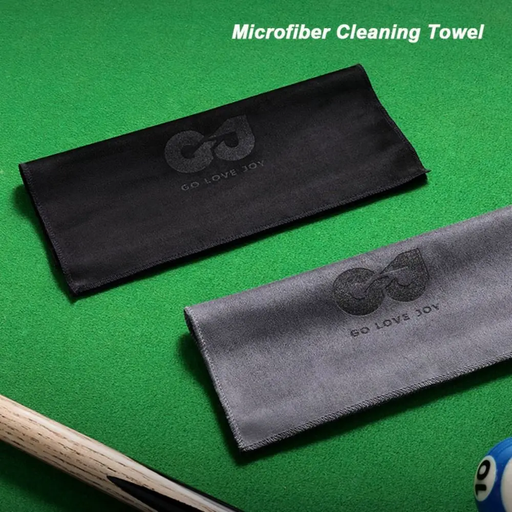 Multi-Function Soft Pool Cue Cleaning Towel Rod Wiping Washable Cleaning Cloth Microfiber Billiard Accessories Snooker Towel