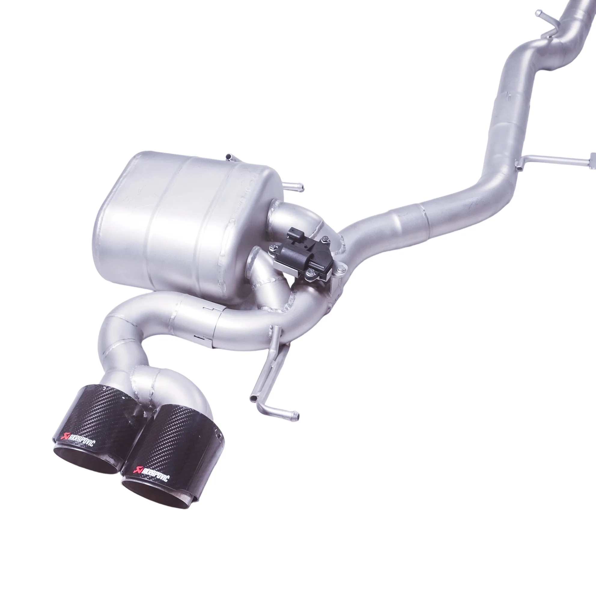 

【 Customized Product 】 2010-2017 BMW 535GT 3.0T F07 n55 Catback valve exhaust four outlets matched with M5 rear bumper