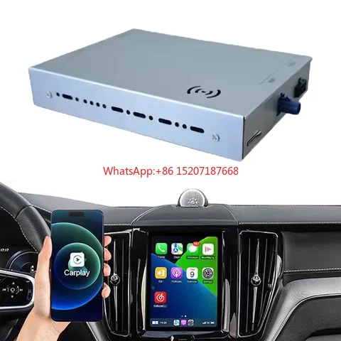 Yuan Qin Wireless CarPlay For . S60 XC60 V60  s90 XC90 Android Auto Interface Mirror Link AirPlay Cary outube 2018-2023