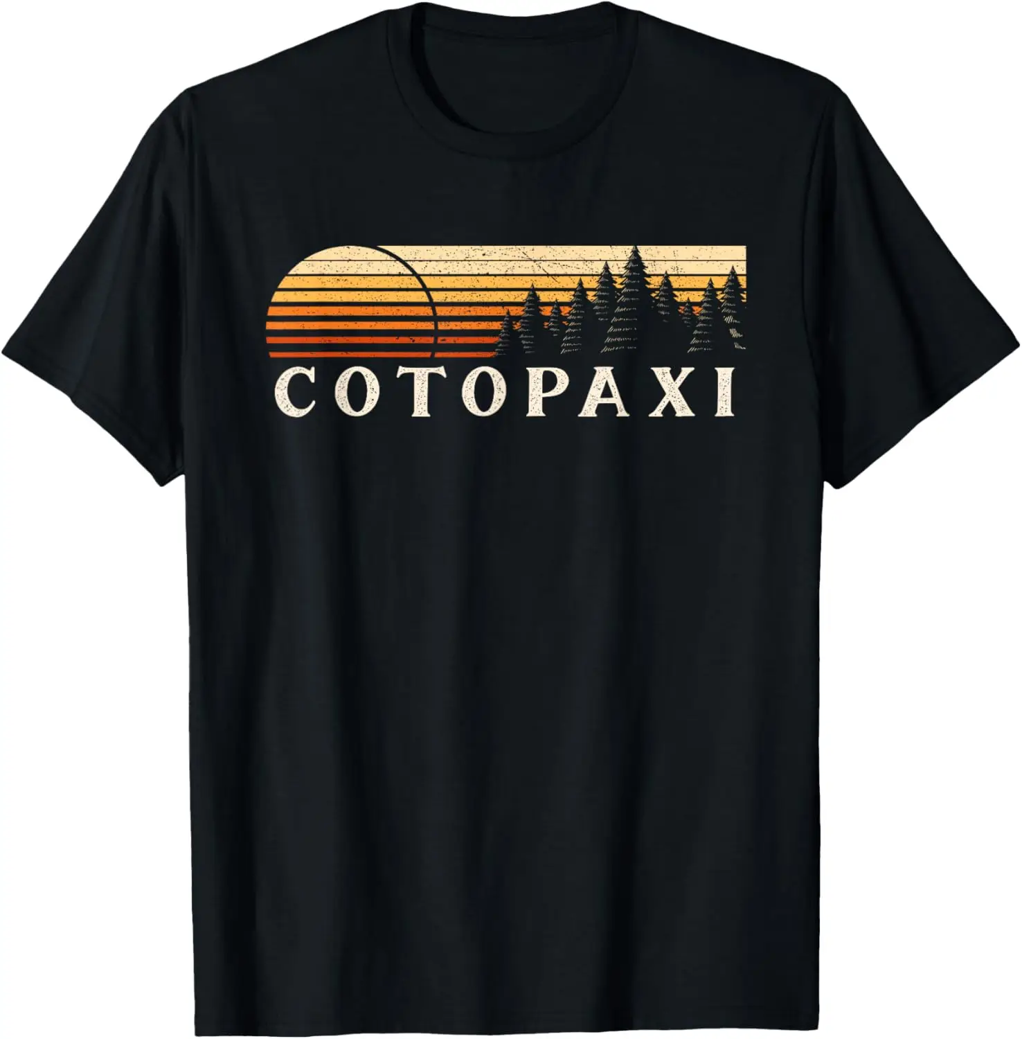 Cotopaxi, CO Vintage Evergreen Sunset Eighties Retro T-Shirt