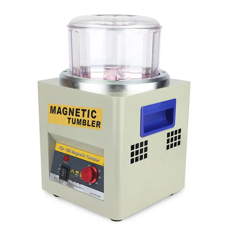 Electric Magnetic Polishing Machine Cleaning Polishing KD-185 Magnetic Deburring Machine Tool Equipment Jewelery Goldsmith