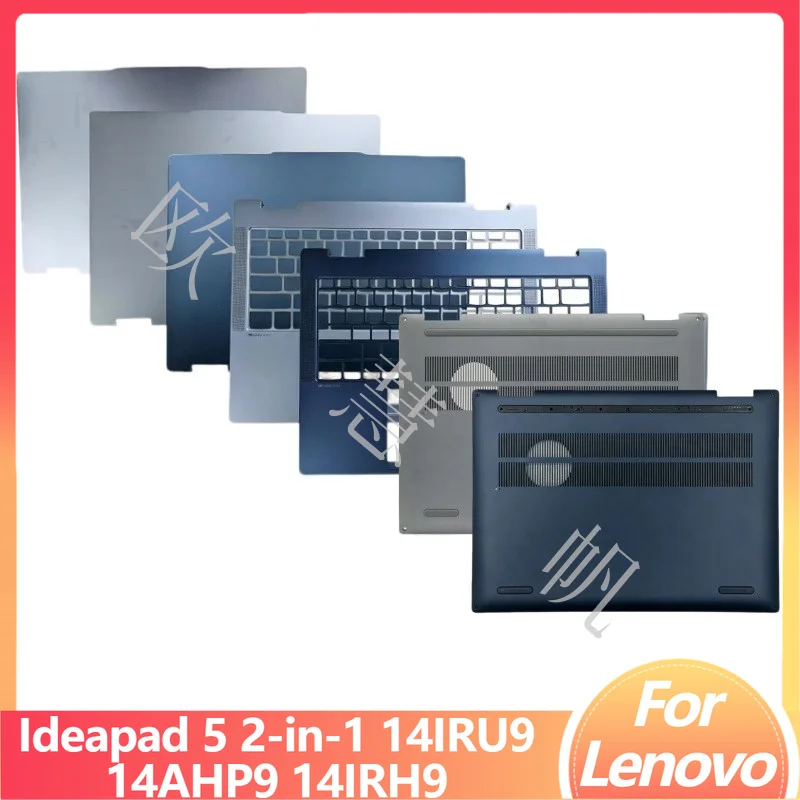 M New Replacement for Lenovo Ideapad 5 2-in-1 14IRU9 14AHP9 14IRH9 Laptop LCD Back Cover Palmrest Upper Cover Bottom Case Hinge