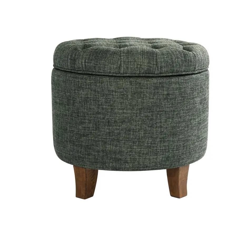

Home Decor Upholstered Round Tufted Foot Rest Ottoman Ottoman with Storage for Living Room amp Bedroom Decorative Home Furnitur