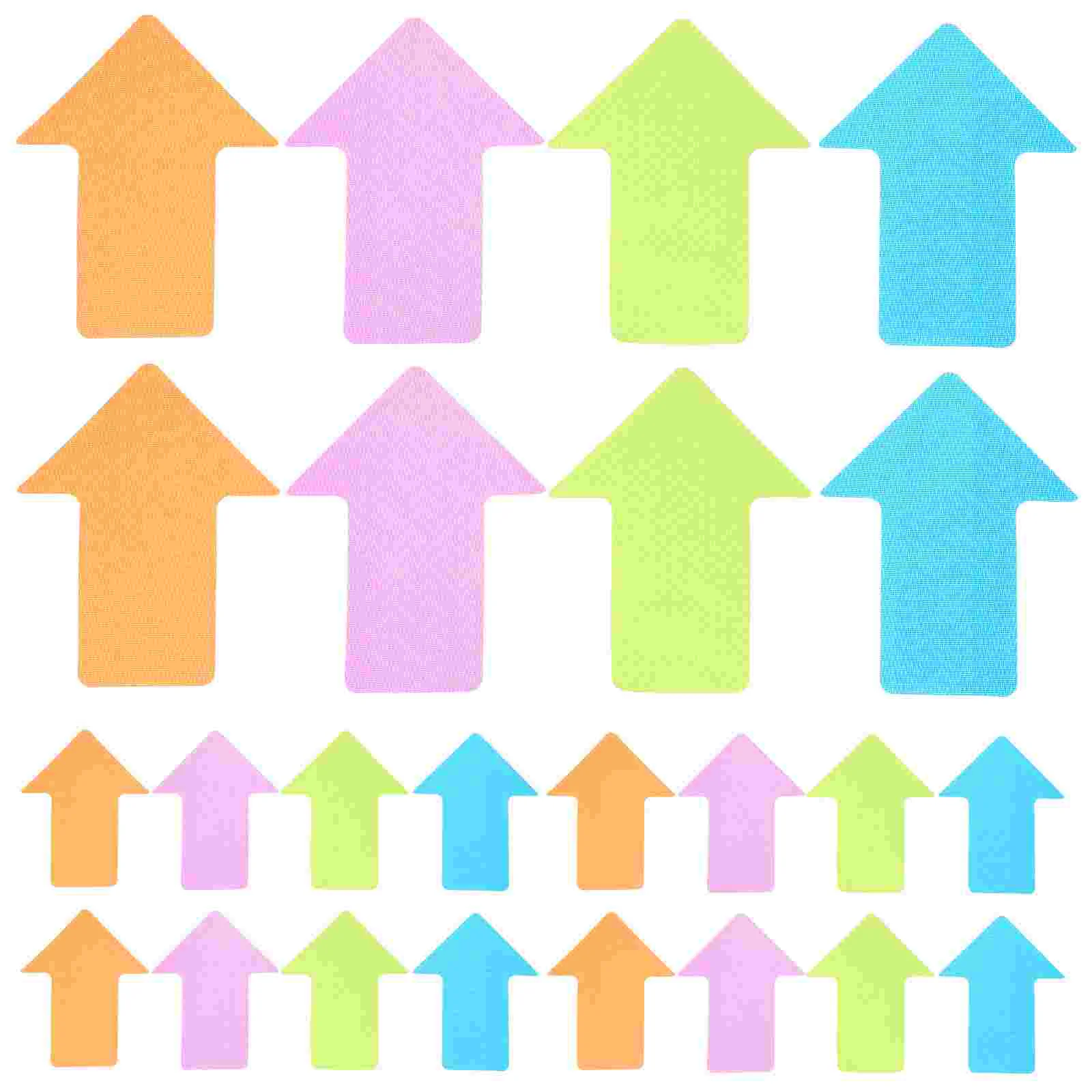 24 Pcs Carpet Markers Rugs Area Nylon Ground Marking Tools Stickers for Classroom