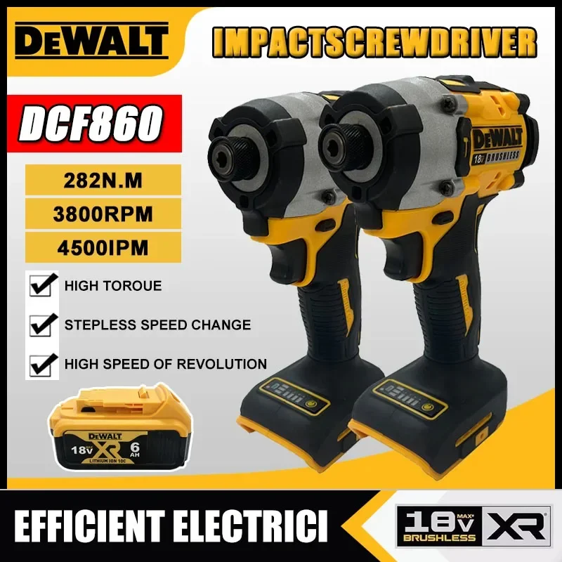 dewalt-dcf860-cordless-compact-drill-driver-brushless-electric-drill-screwdriver-rechargeable-power-tools-dcf860-upgraded